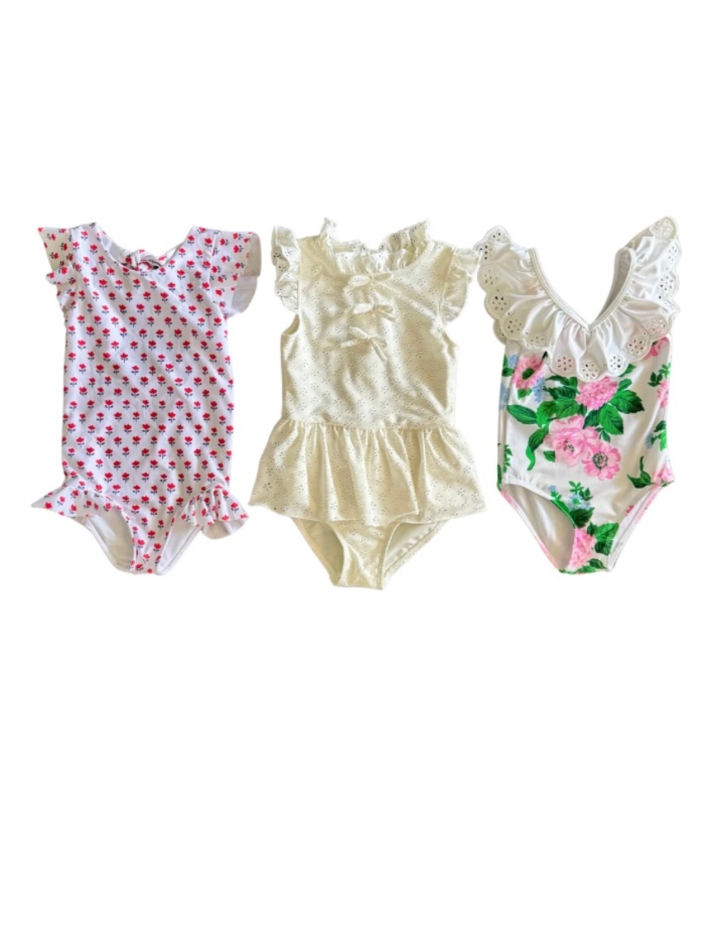 Cecil & Lou, Edgehill & Janie and Jack 3T Swimsuit Bundle of 3 🌸
